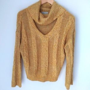 Urban Outfitters cowl & v neck sweater size XS